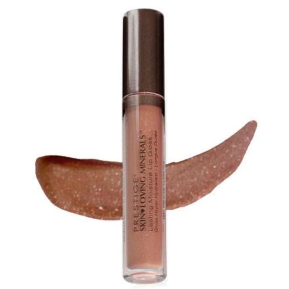 PRESTIGE Skin Loving Minerals Lasting Moisture Lip Gloss, Glistening Sa - Picture 1 of 3